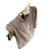Camiseta de Verano para Hombre de Manga Corta Transpirable con Textura Gris Oscuro, Waffle, Cuello Redondo, Seda Helada, Marca de Moda Americana, Top Holgado