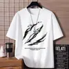 Camiseta de Manga Corta para Hombre 2026, Tendencia de Moda de Verano, Versátil Cuello Redondo Estampada Holgada Casual, Mayoreo