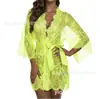 Lingerie Erótica Transfronteiriça, Lingerie Sexy Sedutora, Camisola Sexy para Mulheres, Camisola de Renda para o Verão com Laço, Corte Justo