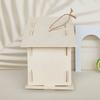 Casa para pájaros de madera multicapa exclusiva transfronteriza, casa para pájaros de rescate de animales al aire libre de bienestar público, pintada con grafitis creativos para niños