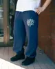 Adwysd Sempre Faça o Que Você Deve Fazer Calça de Moletom Básica de Veludo Sun Roll Inverno