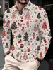 Camisa Polo para Hombre Tendencia de Moda Primavera y Otoño Nueva Camisa Polo de Manga Larga Top Casual para Hombre