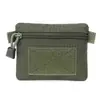 Cartera Táctica EDC para Exteriores Porta Tarjeta de Llave Mini MOLLE Ventilador Militar Bolsita Pequeña para Guardar Artículos Personales