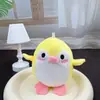 Juguete de Peluche de Pingüino Grande Tímido Muñeca Bolso Colgante para Teléfono Llavero de Dibujos Animados Regalo para Eventos Lindo
