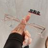 Chiai Nuevo Estilo Personalizado Ojo de Gato Lentes Anti-luz Azul Lentes de Moda para Mujer Hechos Llanamente con Montura de Diamantes Lentes Vintage Europeos y Americanos