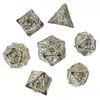 Dados Ocos Personalizados da Metal Dice Dice Dragon Dice Novos Dados Temáticos Criativos de Dungeons & Dragons