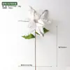Flor Blanca Navideña Grande Nueva Transfronteriza Decoraciones Navideñas Flor Festiva Decoración del Hogar Flor DIY Arreglo Floral