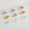 Plata de Ley S925 Hebilla Seiko Love Hebilla Cuadrada Caja para Pulsera de Abalorios DIY Hebilla de Conexión para Collar de Perlas Accesorios