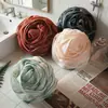 Bolas de Baño Transfronterizas 70g Flor de Baño Rosa Bola de Baño de Burbujas para Mujeres Súper Suave Tamaño Grande No se Desintegra Flor de Baño Exfoliante de Gama Alta