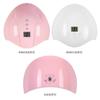 Lámpara de Manicura 36W Sensor Inteligente Luz Dual LED/UV Lámpara de Fototerapia Móvil Temporizador de Tres Velocidades USB Lámpara para Secar Esmalte de Uñas
