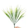 Plantas artificiales, vegetación, plantas de césped de primavera en maceta, separadores decorativos, materiales para arreglos florales, césped artificial de plástico, accesorios para espectáculos, plántulas de arroz