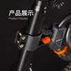 Suporte de fixação para cadeado de bicicleta, suporte de cadeado universal portátil para fixação no canote, com clipe, embutido, suporte de cadeado compacto em forma de anel