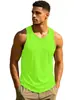 Camiseta Regata Masculina Transfronteiriça Amazon Verão Comércio Exterior Slim Fit Casual Cor Sólida Respirável Colete Esportivo
