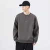 Sudadera retro americana de peso pesado de 320 g, nueva colección otoño/invierno 2026, corte holgado de moda, top casual versátil de manga larga