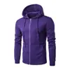 Comercio Exterior Amazon Cárdigan Suéter de Color Sólido Sudadera con Forro Polar Top Deportivo Otoño e Invierno Hombres y Mujeres Camisa con Cremallera