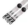 Estoque Disponível de Tiras Ajustáveis Coloridas para Chapéu à Prova de Vento, Cordões para Máscara, Tiras para Chapéu de Pescador, Cordões Destacáveis para Luvas