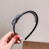 Diadema de Lazo para Niñas Dentada Antideslizante de Presión Peine para el Cabello Tarjeta para el Cabello Princesa Coreana Niñas Bebé Accesorios para el Cabello para Mujeres