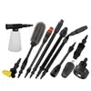 Guía del hogar coche batería de litio inalámbrica lavadora de coches de alto voltaje accesorios conector rápido boquilla de filtro boquilla de entrada de agua tubería de entrada de agua