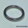 Diâmetro interno circular 19mm fivela circular círculo sapato fivela agulha fivela bagagem acessórios de vestuário flor sapato alça de ombro fivela de ajuste