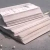 Papel Sulfite Branco Porta-Cartão Dupla Porta Convite de Casamento Cartão de Convite de Casamento Impressão de Convite de Casamento Simples e Elegante