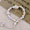 Yuan Xiaohong amantes de joias de cerâmica amigas pulseira fofa pequena fresca barraca lote de presentes fabricantes fornecimento atacado