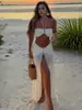 Traje de baño de tres piezas estilo nuevo 2026 para mujer, que disimula la barriga y estiliza, adecuado para vacaciones en la playa y baños en aguas termales [Disponible para Dropshipping]