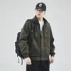 Ropa para Hombre Fengshe / Chaqueta Retro Americana para Hombre con Cuello Alto Abrigo de Trabajo Moda Elegante Nueva Primavera y Otoño Top