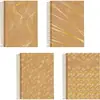 Caderno 10x1 (capa dura) Kraft Dourado 160 Folhas A.I.