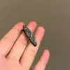 Pinza para el Cabello con Pedrería Negra para Mujer 2026 Nuevo Estilo Pinza Lateral para Flequillo Pinza para Flequillo Frontal Accesorio para el Cabello Pasador