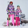South Expedition e North Battle Feminino Snowboard Double-board Ski Suit À Prova de Vento À Prova D'Água Quente Respirável Ski Suit Escalada Roupas