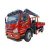 Caminhão-Guindaste Integrado Jiefang 4,25m, 8 Toneladas, Braço Telescópico de 5 Seções, Totalmente Hidráulico, Guindaste Giratório de 360 Graus