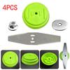 Cuchilla Especial para Cortacésped Cortacésped con Batería de Litio Aleación Cuchilla Recta en Forma de Diamante 4 pulgadas 6 pulgadas Hoja de Sierra 3T4T Cabezal de Corte de Hierba
