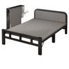 Cama plegable para descanso del almuerzo, Cama simple para siesta en la oficina, Cama de hierro portátil para dormitorio, casa de alquiler, adulto, Cama para descanso del almuerzo