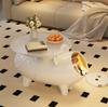 Mesa de Centro Criativa, Mesa Lateral de Sofá, Armazenamento Simples, Mesa Pequena Móvel, Sala de Estar de Apartamento Pequeno, Quarto, Enfeites de Chão de Porquinho