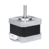 Motor de Passo Pequeno 42 Coluna de Impressora 3D Gravação Motor Híbrido Bifásico Quatro Fios Acionamento CC 17Hs3401