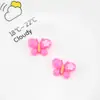 Acessórios de Resina Borboleta Desenho Animado DIY Cola Creme Cola Capa de Celular Caixa de Papelaria Adorno de Cabeça Unhas Cabelo Material