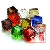 Cristal de imitación Austria cuentas cuadradas cuentas sueltas 10MM vidrio cuadrado azúcar DIY material para abalorios cuentas de cristal al por mayor