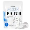 Parches para el Cuidado de la Piel Derivados de Plantas Ouhoe Transfronterizos 9 Piezas Parches de Cuidado Cómodos y Amigables con la Piel para el Acné Limpieza Facial Transpirable