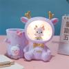 Luz noturna criativa Yilu you decoração de casa luminária de cabeceira presente para colegas de classe coração de menina decoração estilo ins