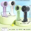 Ventilador Elétrico Portátil Manual Vertical Mini Criativo Novo com Carregamento USB, Ventilador Pequeno Simples Atacado Presente