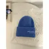 Gorro de punto de pelo de conejo color dopamina de doble inin para mujer, estilo holgado que estiliza el rostro, gorro cálido para cubrir la cabeza