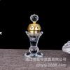 Venta Directa de Fábrica Quemador de Incienso de Cristal Árabe de Oriente Medio Decoración Navideña Hogar Quemador de Aromaterapia de Vidrio