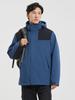 Suministro de comercio electrónico chaqueta tres en uno para hombre y mujer otoño e invierno para exteriores cortavientos cálida para pareja chaqueta de montañismo 1997A