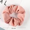 Accesorios para el cabello de celebridades de Internet de estilo coreano, banda para el cabello de mujer de color sólido a rayas de alta elasticidad para el intestino grueso, cola de caballo de tela que combina con todo, diadema simple