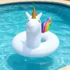 Anillo de natación inflable de unicornio para adultos, anillo de natación inflable de montaje, anillo de natación de 120 cm, anillo de unicornio grande
