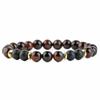 Fabricantes comercio exterior nuevos productos listados accesorios de joyería pulsera personalizada de piedra de 8 mm Ojo de Tigre turquesa Amazon pulsera