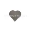 Marcador de Corazón de Cuero Suave de Grano Retro Mini Portátil Regalo Marcador en Forma de Corazón Clip para Página de Libro Cubierta Protectora para Esquina de Libro