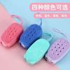 Cepillo para baño de burbujas Douyin artefacto de baño toalla de baño de silicona hombres y mujeres adulto gris lodo cepillo de baño de masaje de doble cara