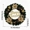 Nuevas Coronas Decorativas de Navidad, Colgantes para Puerta, Regalos, Decoraciones de Escena para Pared, Adornos de Navidad, Sala de Estar de Hotel al por Mayor