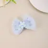 Nuevos Pasadores de Colores Dopamina para Niños de Otoño e Invierno de Venta Caliente Transfronteriza, Lindos Pasadores de Malla con Lentejuelas de Combinación de Colores para Bebés, Accesorios para el Cabello